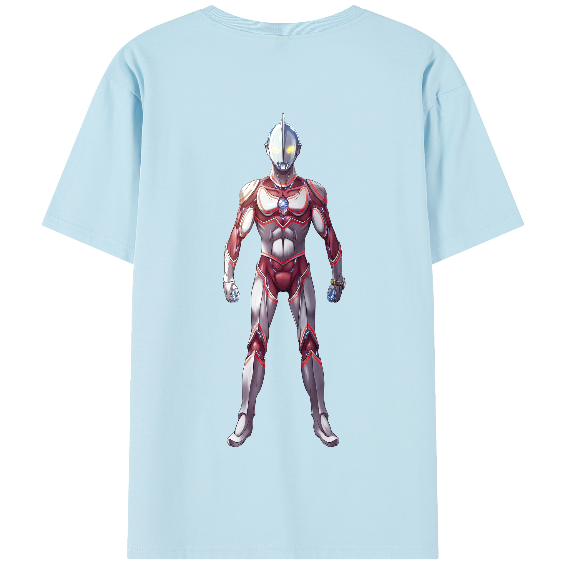 （画像用） ウルトラマン Ultraman 綿100％半袖Tシャツ（背面プリント）